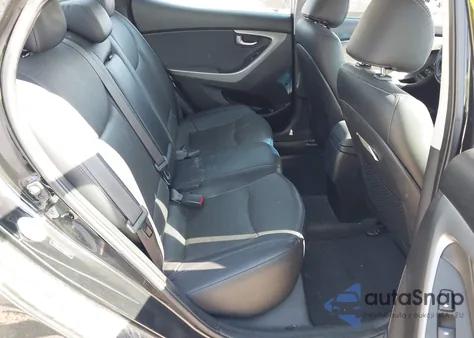 2014 Hyundai Elantra Limited from USA, damaged, VIN 5NPDH4AE7EH500226